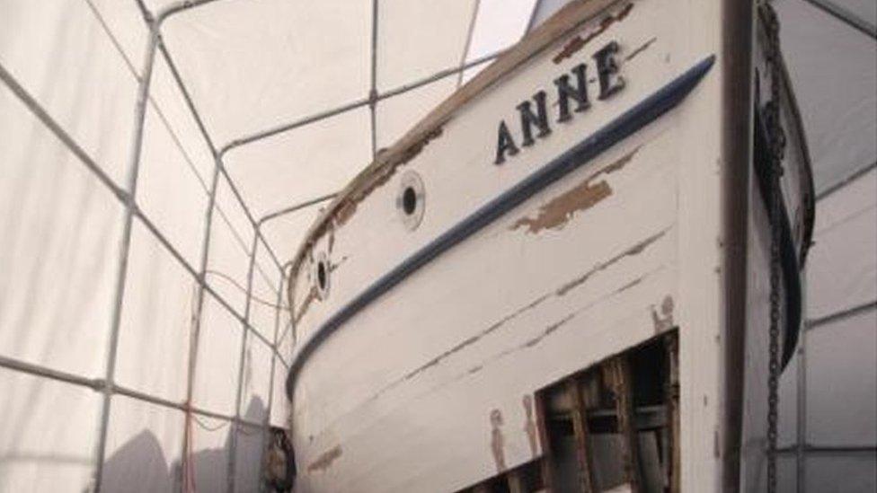 The Anne, before restoration