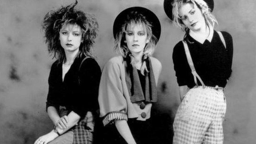 Sara Dallin, Siobhan Fahey and Keren Woodward of Bananarama