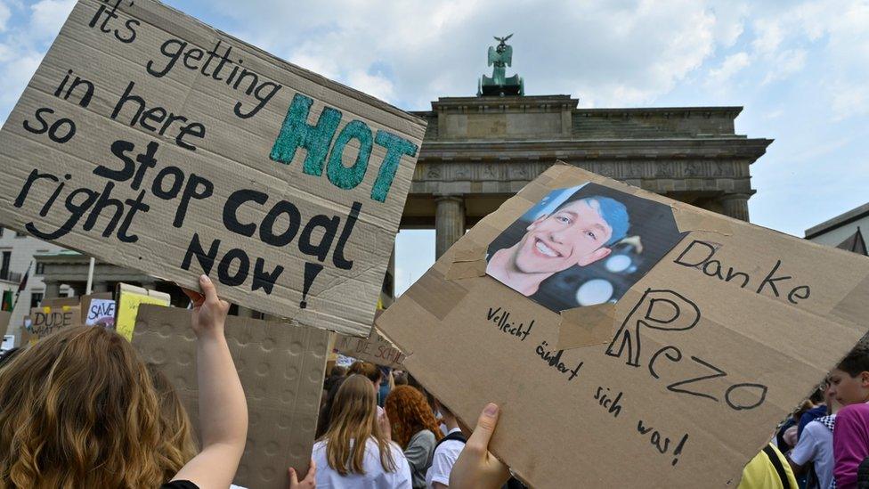 German youth demonstration