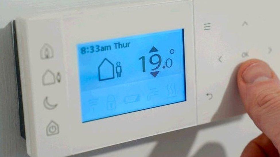 A thermostat