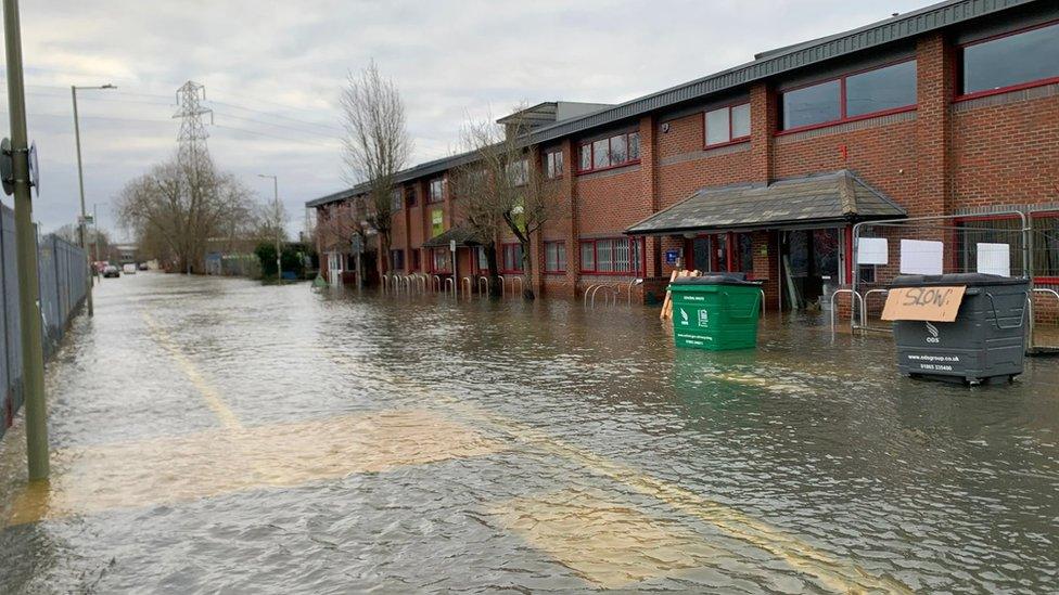 Flooding at Oxfordshire mind