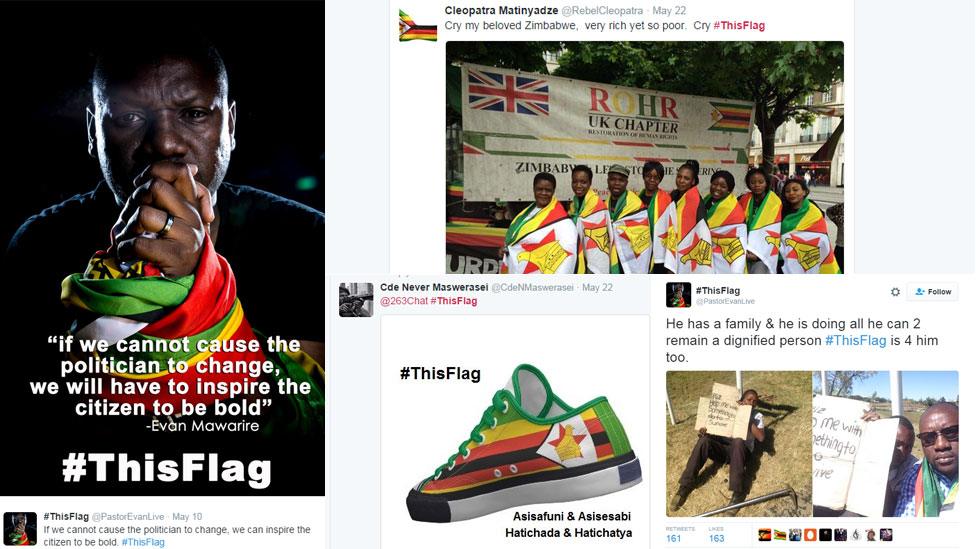 Tweets using the hashtag #ThisFlag