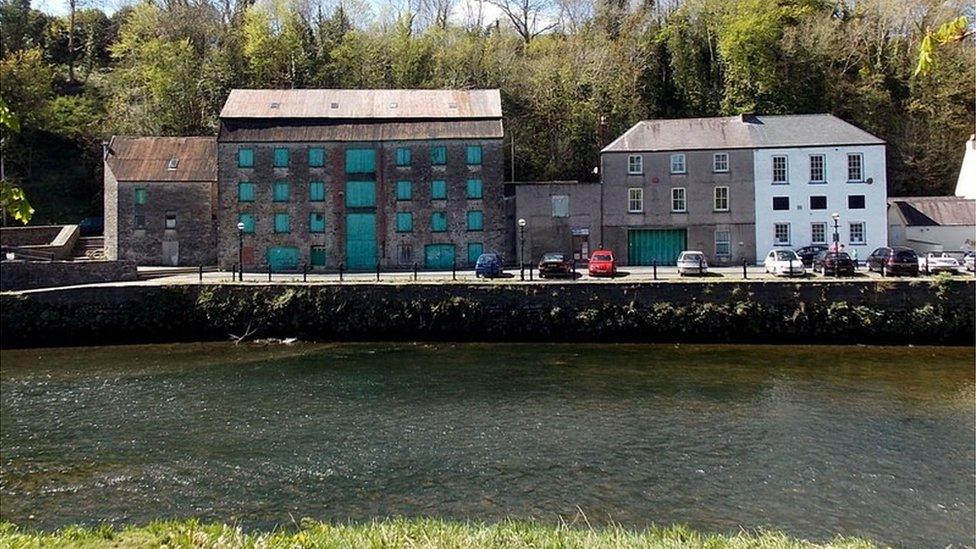 Warehouses on Quay Street, Haverfordwest