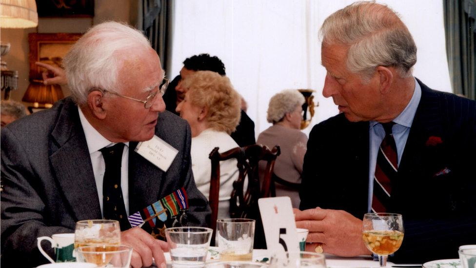 Ron Smyth with Prince Charles