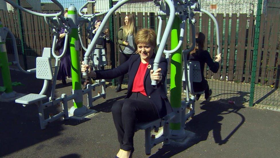 Nicola Sturgeon borders