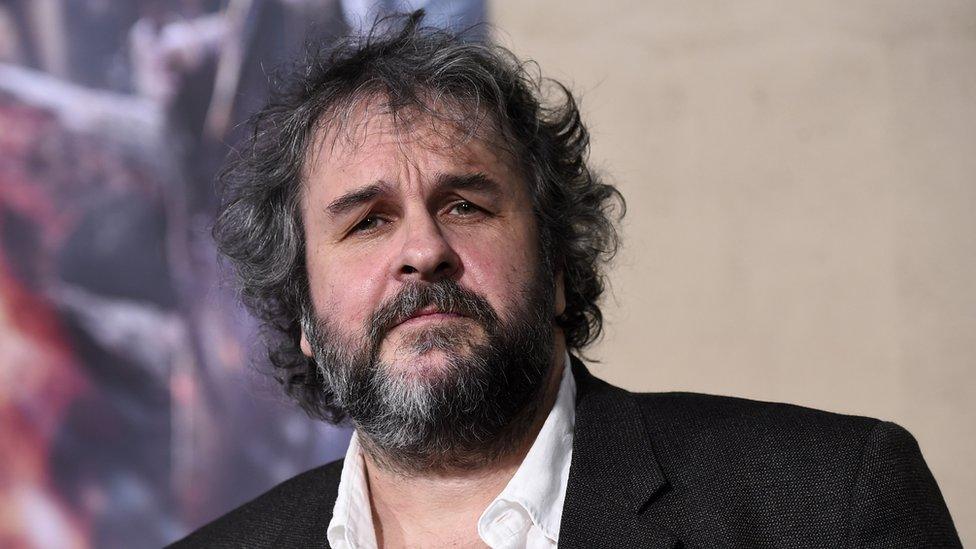 Peter Jackson looks directly at the camera in this 2014 file photo