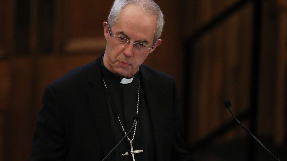 Archbishop of Canterbury Justin Welby