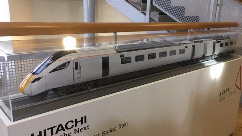 Model of new eco friendly trains