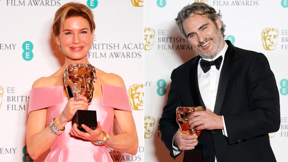 Renee Zellweger and Joaquin Phoenix