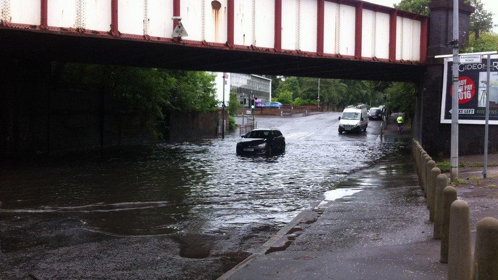 Haggs Road in Glasgow.