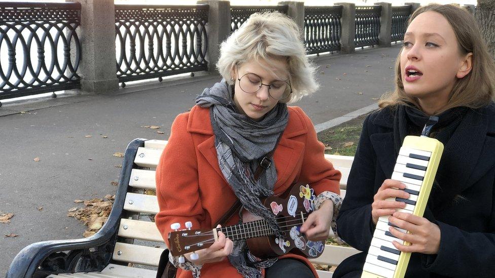 Daria Deryugina and Arina Andreeva