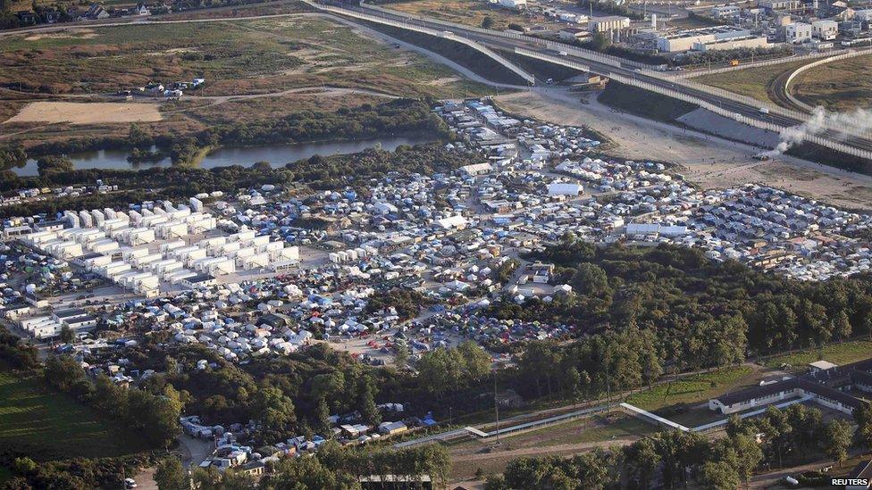 The jungle in Calais