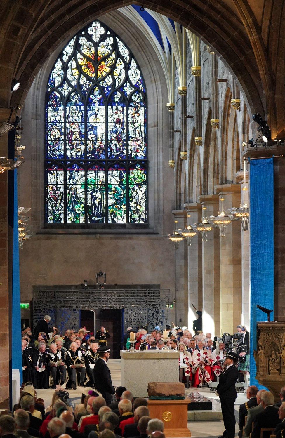 interior of St Giles'