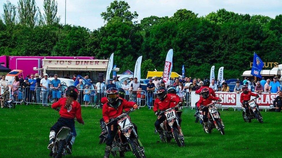 Motorbike display