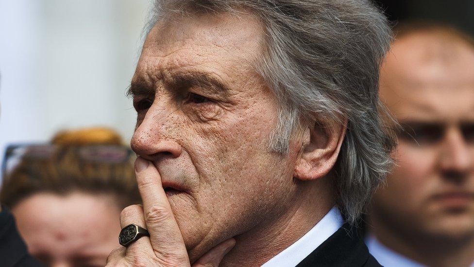 Former Ukrainian President Viktor Yushchenko