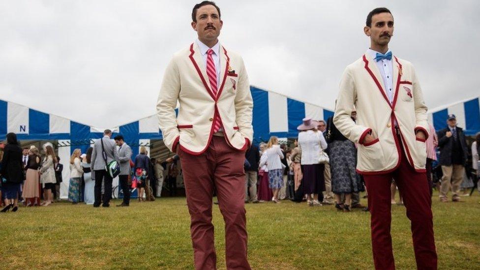 Spectators at Henley Regatta