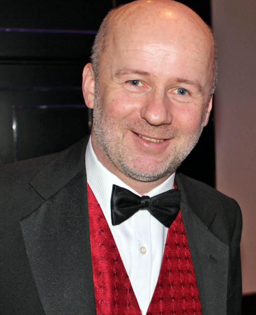 Matt at a charity ball in January 2019