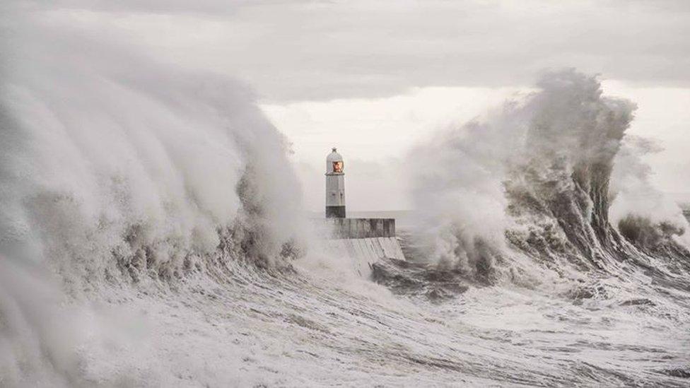 Lighthouse in Porthcawl