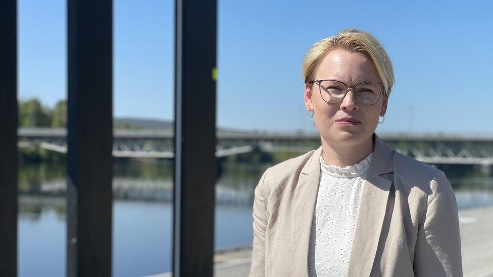 Skellefteå Deputy Mayor Evelina Fahlesson