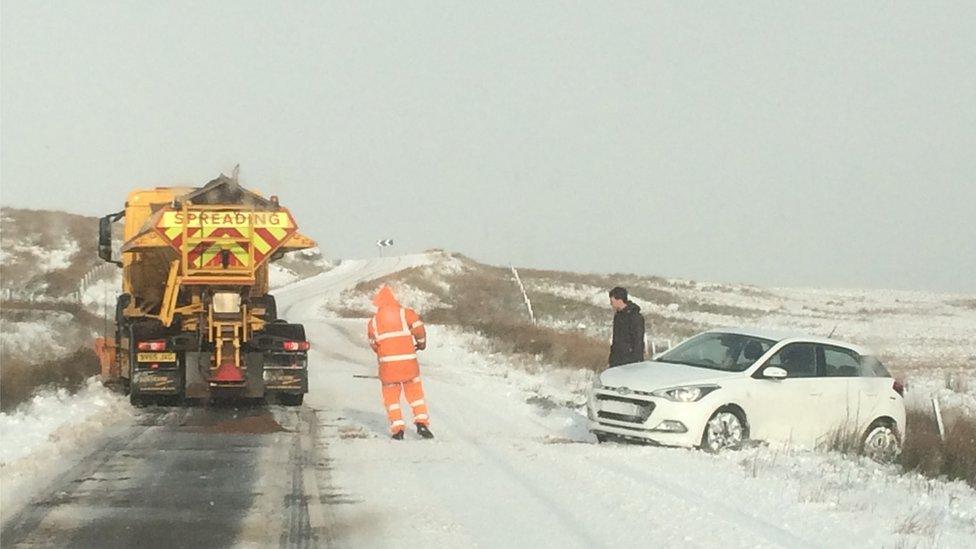 Gritter on Skye