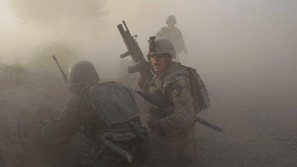 US soldier in Afghanistan