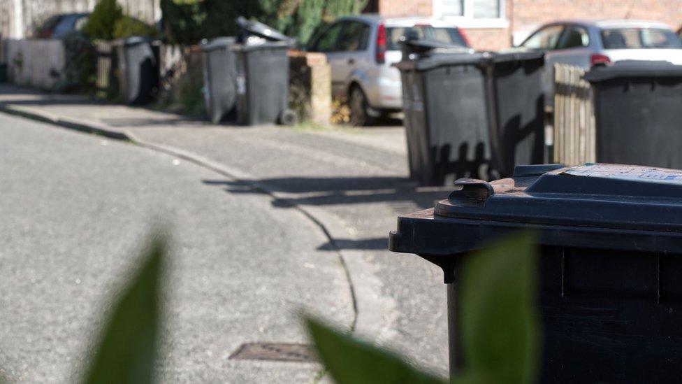 Bins in Colchester, Essex