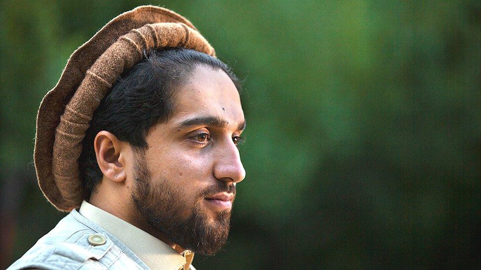 A portrait of Ahmad Massoud, Panjshir Valley, Afghanistan, September 5, 2019