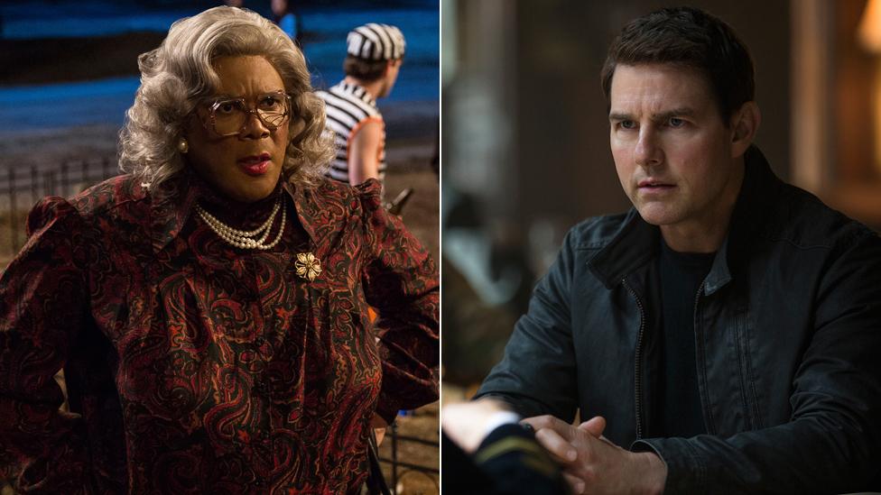 Tyler Perry and Tom Cruise