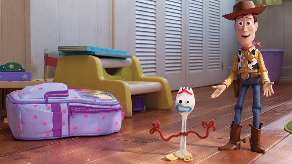 Forky and Woody