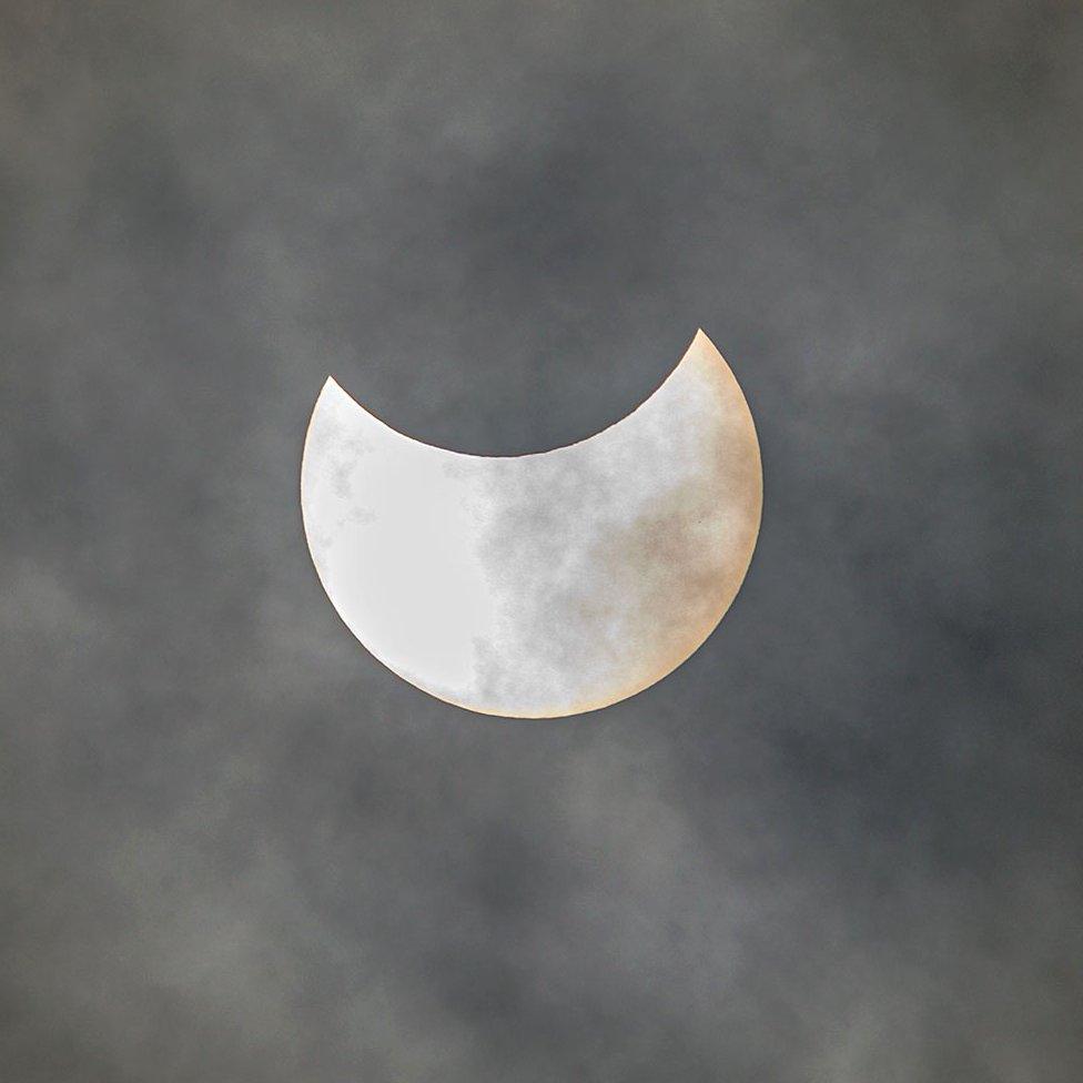 Eclipse from Edinburgh