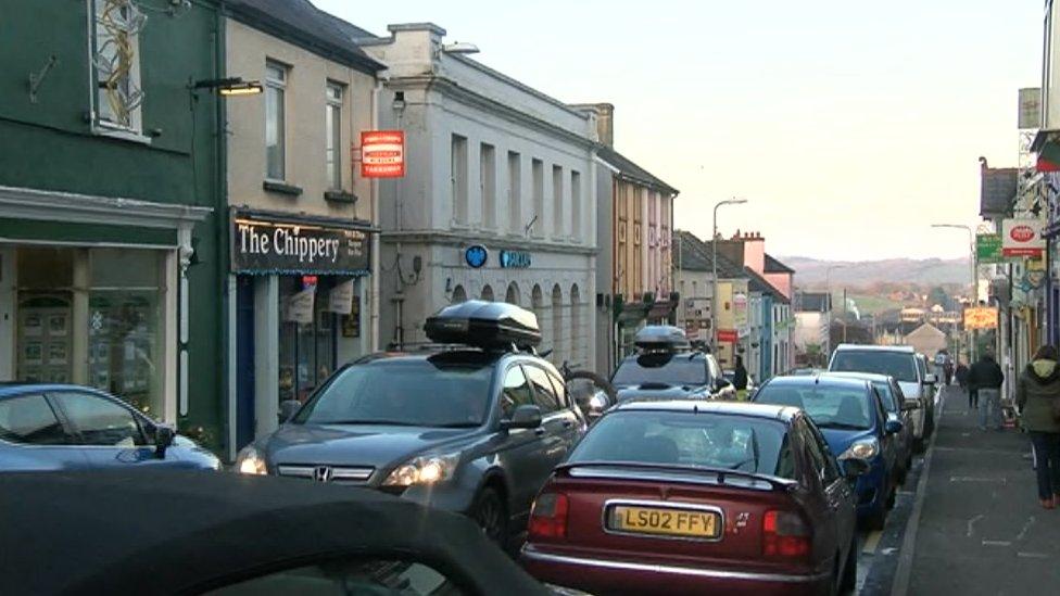 High Street in Llandeilo