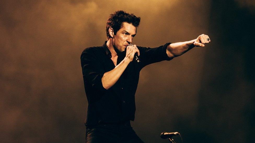 Brandon Flowers of the Killers