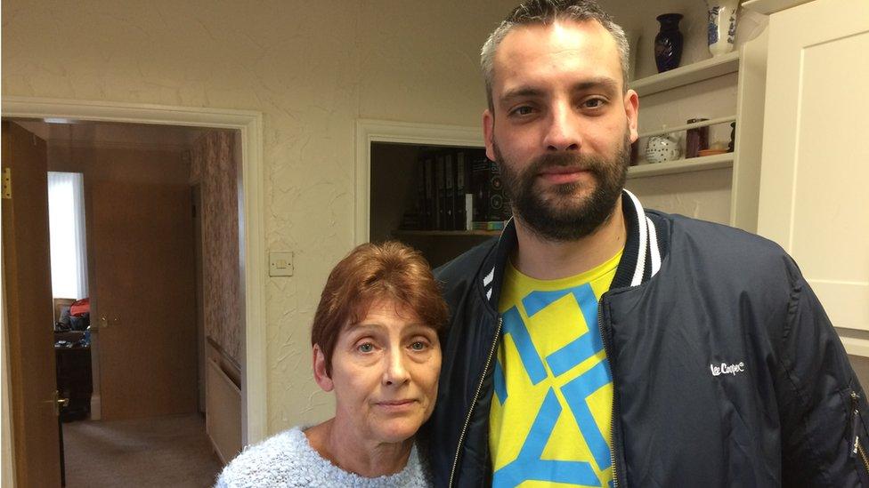 Heather Stocks and her stepson, Daniel Stocks