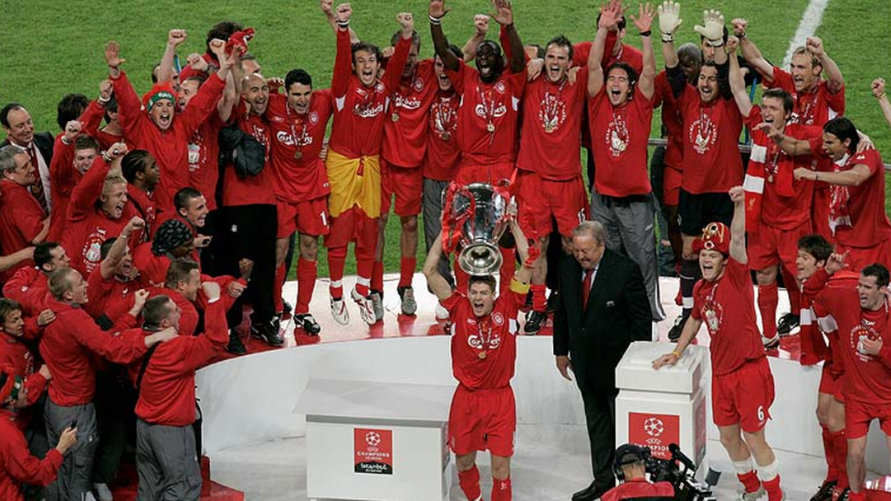 The 2005 title was called the Miracle of Istanbul, after Liverpool won 3-2 on penalties over AC Milan.