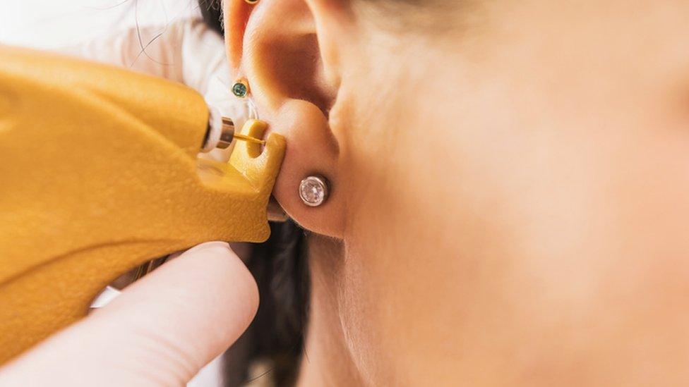 ear piercing