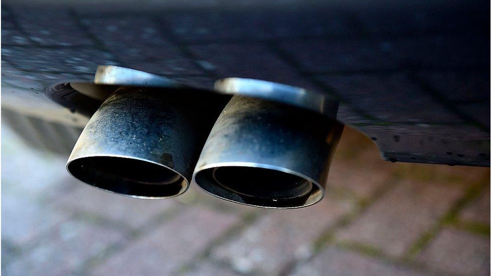 Audi exhaust