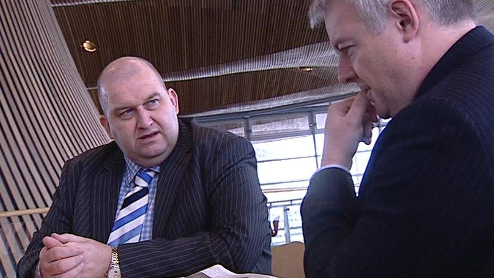 Carl Sargeant and Carwyn Jones