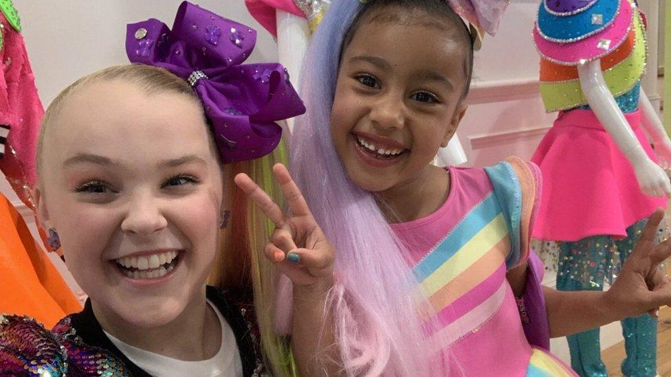 Jojo Siwa and North West