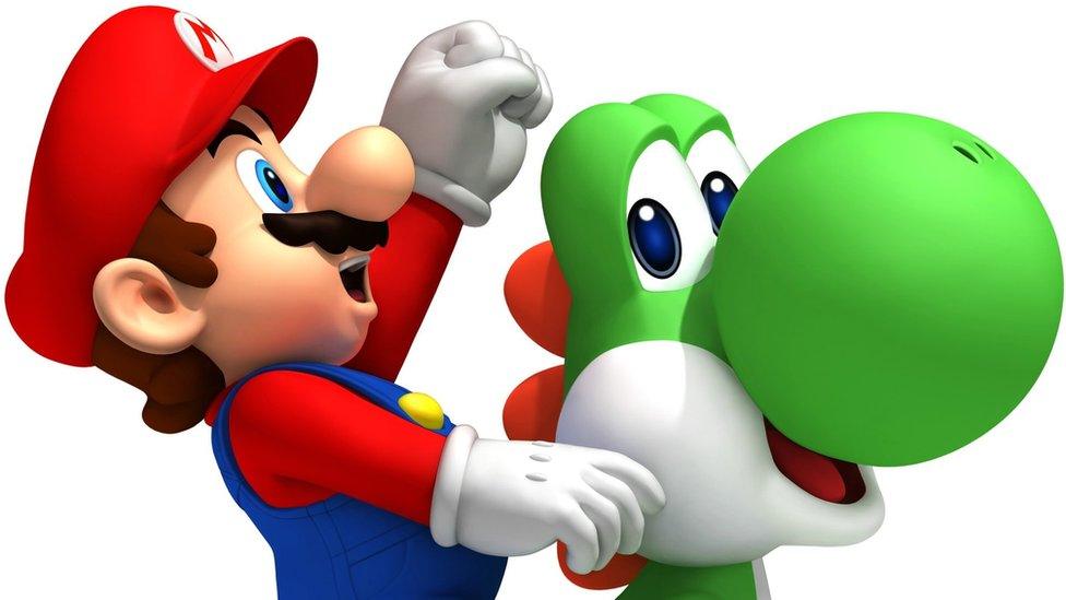 Mario and Yoshi