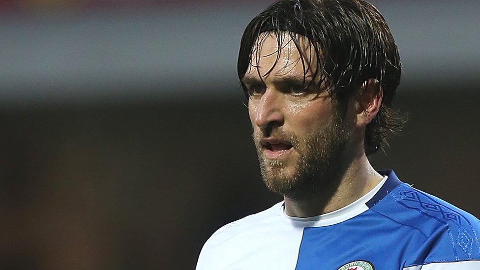 Blackburn Rovers striker Danny Graham