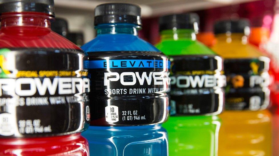 Coke's Powerade sports drink