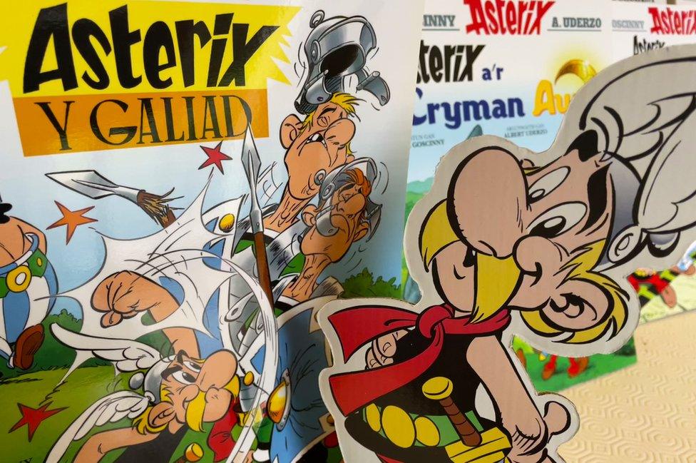 Asterix a llyfrau Asterix