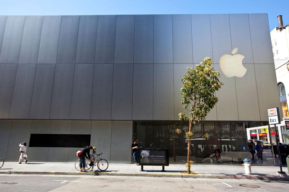 Apple store in San Francisco