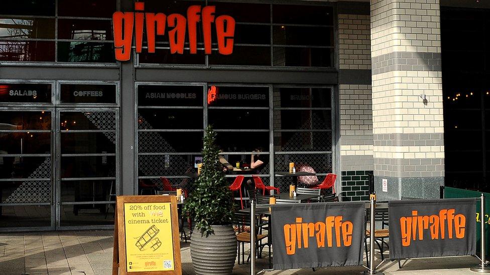 Giraffe restaurant