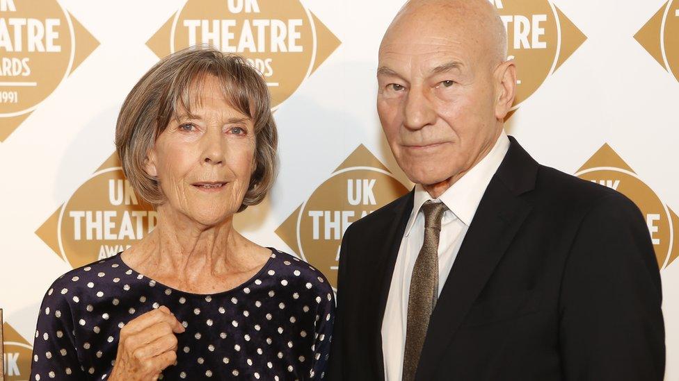 Dame Eileen Atkins and Sir Patrick Stewart