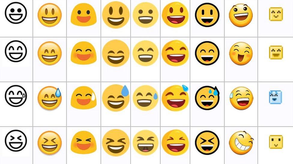 Emoji faces