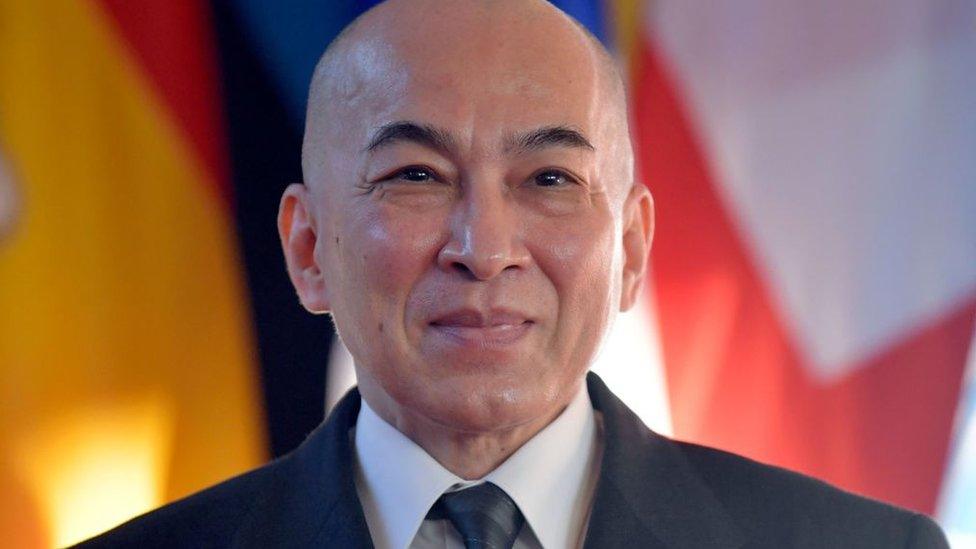 Cambodia's King Norodom Sihamoni