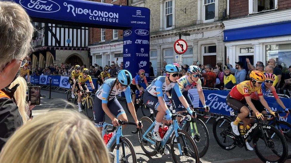 RideLondon Classique cyclists