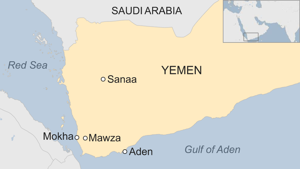 Map of Yemen