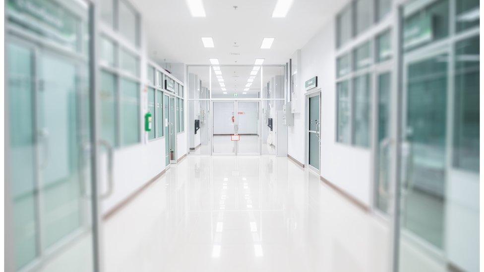 Hospital corridor